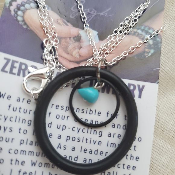 Gogh Jewelry Zero Waste SCUBA part necklace - Picture 3 of 4